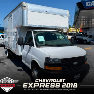🚛 CHEVROLET EXPRESS 4500 2018 CAJA SECA 🚛